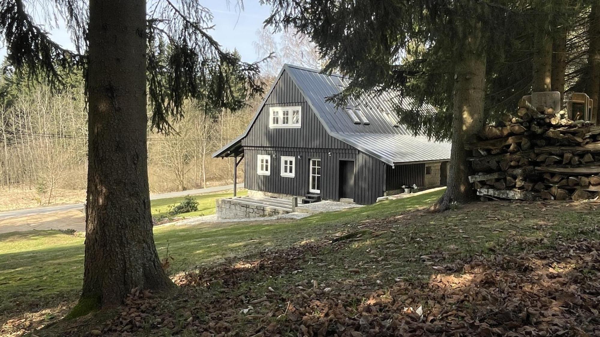 Izerina Cottage Horní Maxov Esterno foto