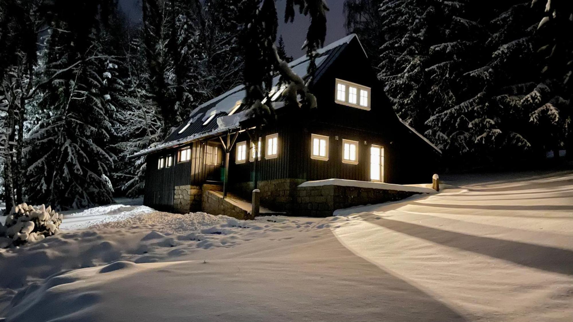 Izerina Cottage Horní Maxov Esterno foto